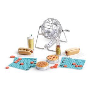 American Girl Melody's Block Party Set for 18" Dolls NEW in Box Food Bingo